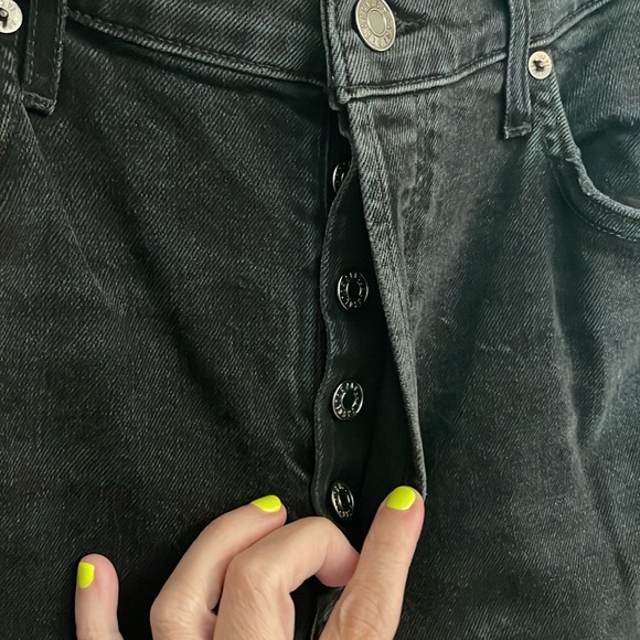 Agolde Riley Crop Jeans in Panoramic Sz 29 - Picture 5 of 9